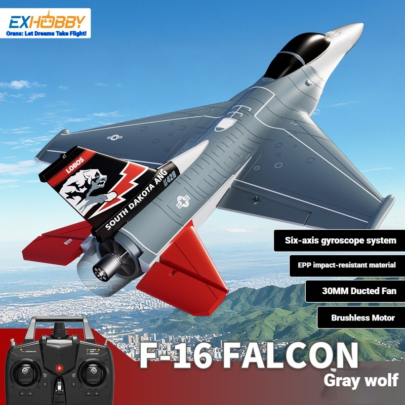 Rc Planes Horizon Hobby - Samolot RC Oulance F-16 z silnikiem