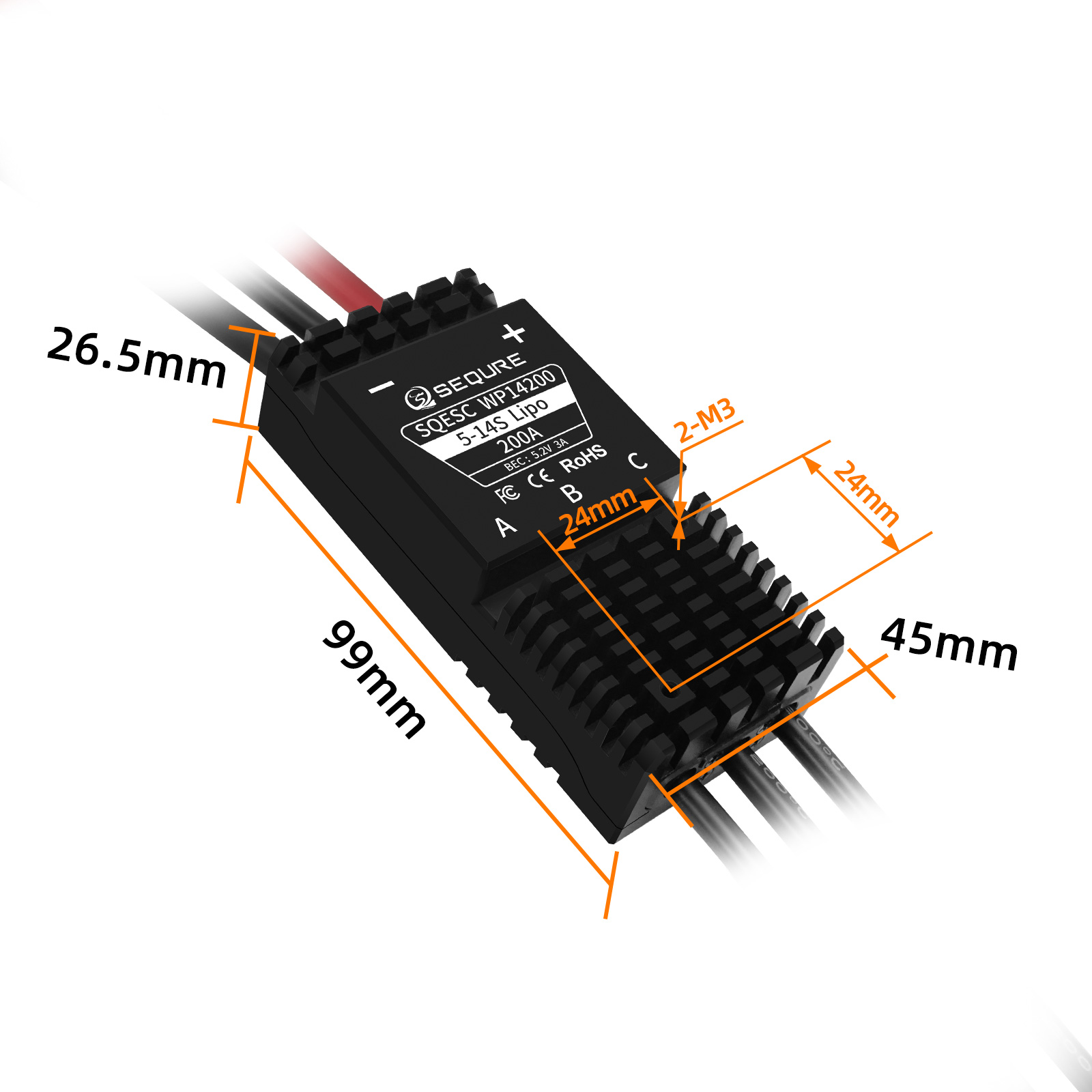 SEQURE WP14200 IP68 Wodoodporn – Rc Hobby Wire recenzja i cena
