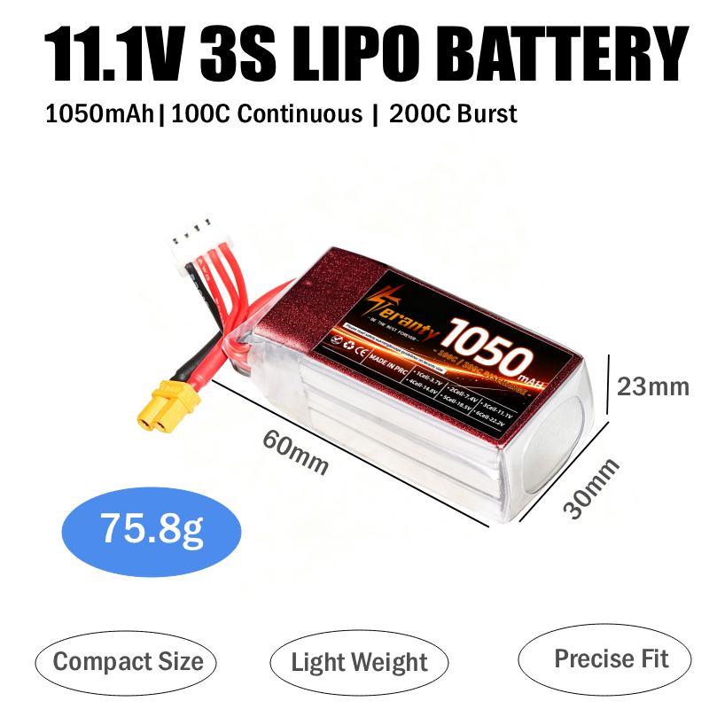 2 SZT. Bateria Lipo RC 1050mAh – Lipo Battery 4S recenzja i cena