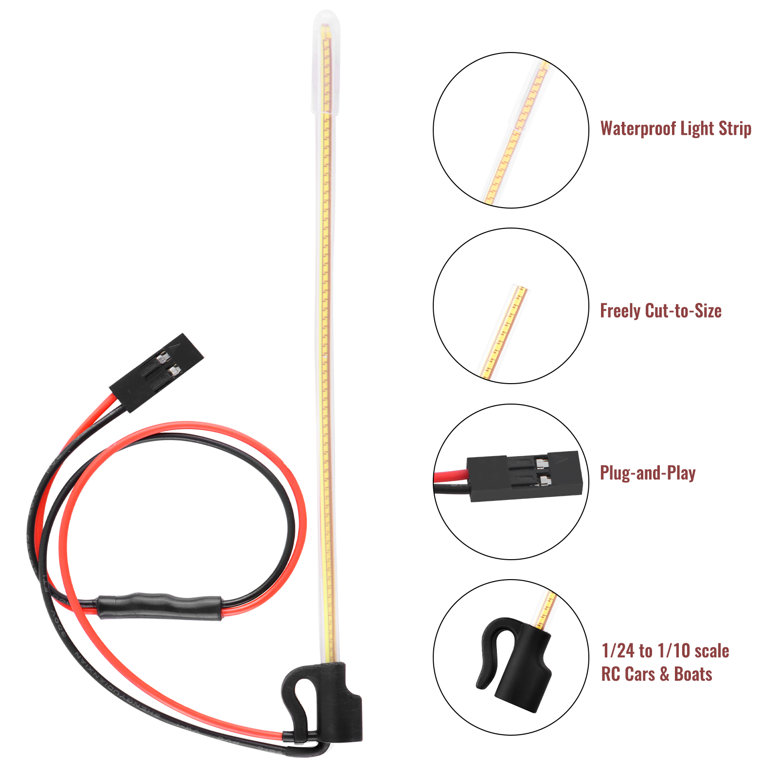 ModRax 2 szt. LED-owe anteny R – Rc Hobby Wire recenzja i cena