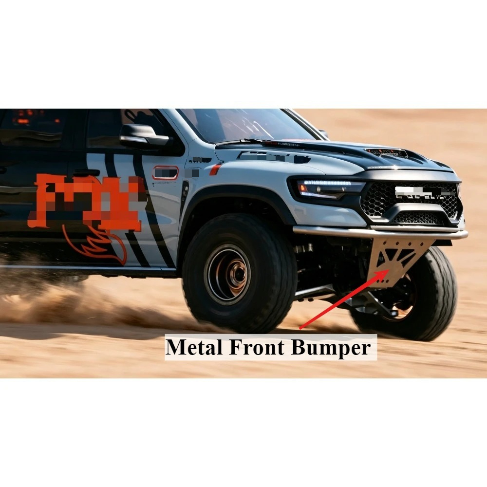 Metalowy przedni zderzak do sa – Ram 1500 Rc Hobby recenzja i cena